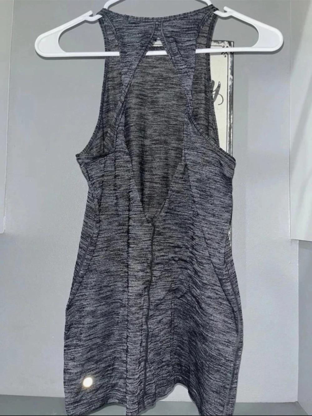Lululemon Gray Racerback Tank Top